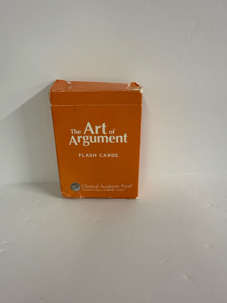 Art of Argument Classical Academic Flashcards Pre-Owned Electives Books
