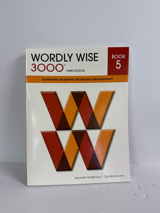 Wordly Wise 3000 Educators Publishing Service 5th Grade Language Textbooks