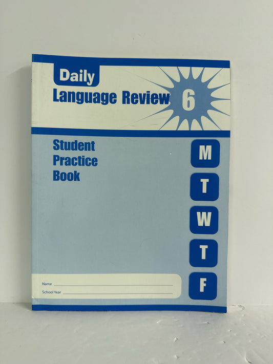 Daily Language Rev Evan-Moor Student Workbook Pre-Owned Language Textbooks