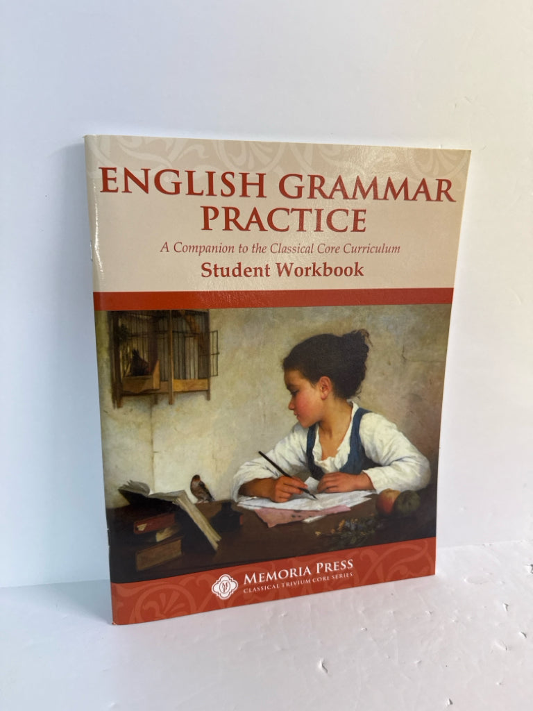English Grammar Practice Memoria Press Student Workbook Pre-Owned Memoria Press