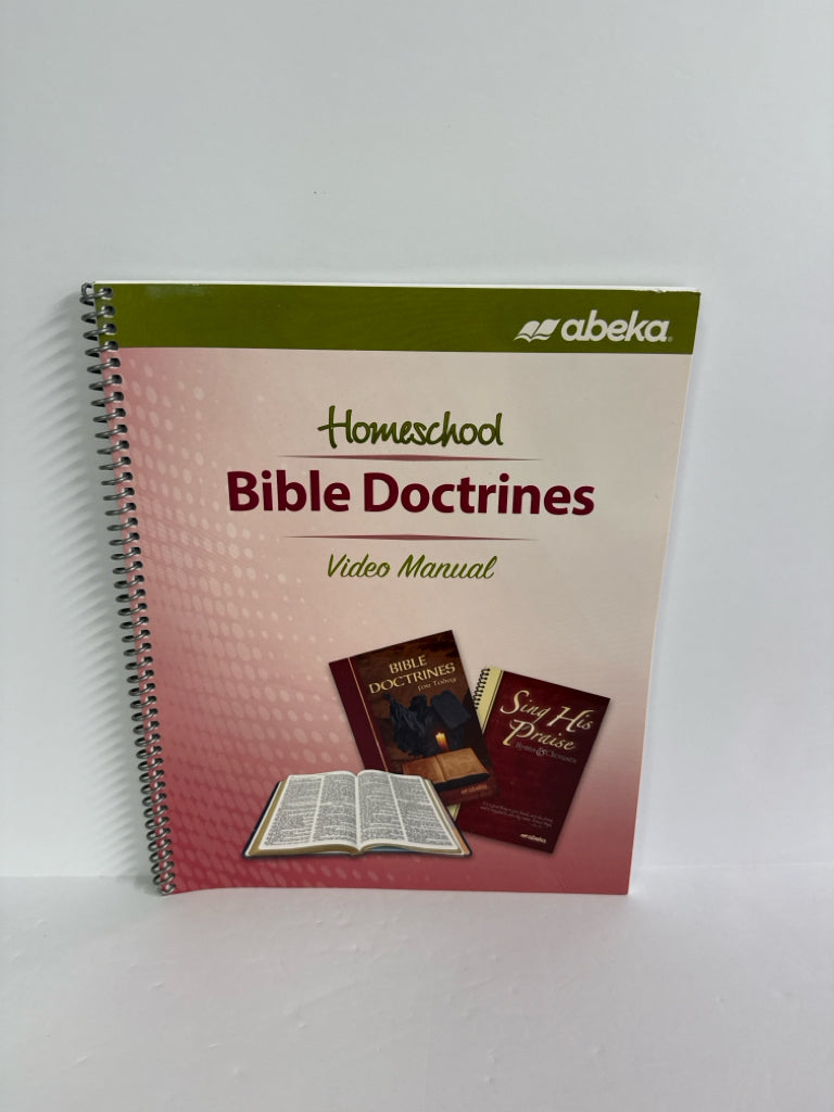 Bible Doctrines Abeka Video Manual- Pre-Owned 10th Grade Educator Resources