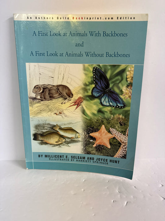 A First Look at Animals IUniverse Pre-Owned Elementary Science Textbooks