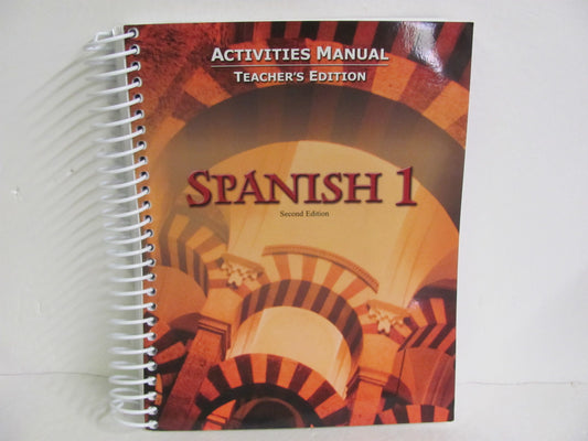 Spanish 1 BJU Press Activity Manual Key High School Spanish Books