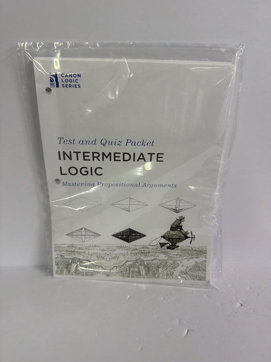 Intermediate Logic Canon Press Quizzes/Tests  Pre-Owned Electives Books