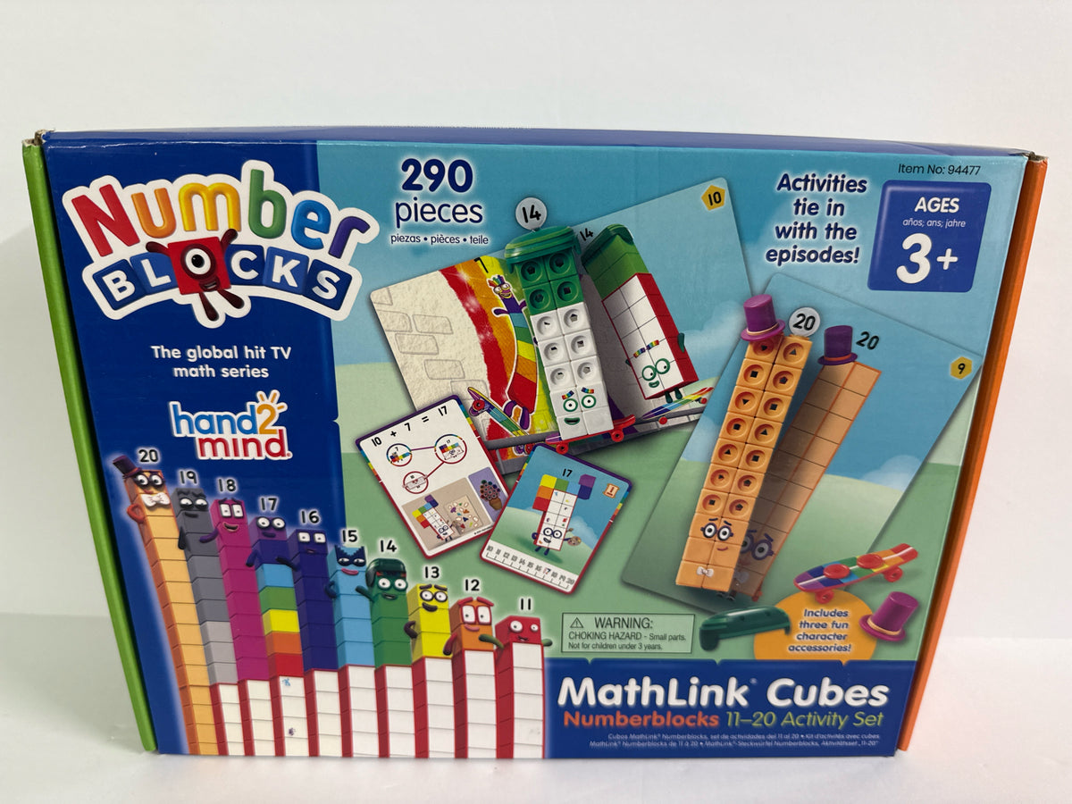 Number Blocks Hand2Mind Pre-Owned Elementary Manipulatives