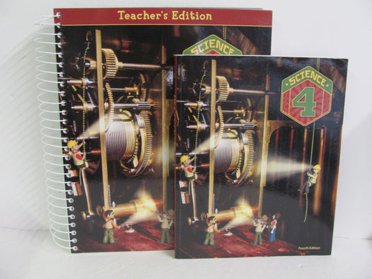 Science 4 BJU Press Set  Pre-Owned 4th Grade Science Textbooks
