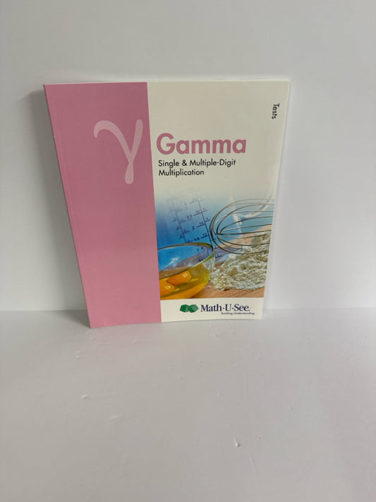 Gamma Math U See Tests Pre-Owned Demme Elementary Mathematics Textbooks