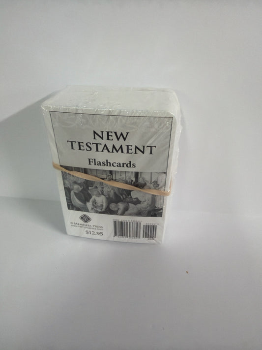 New Testament Memoria Press Flashcards Pre-Owned Elementary Memoria Press