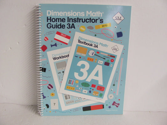 Dimensions Math 3A Singapore Home Instructor's Guide Mathematics Textbooks