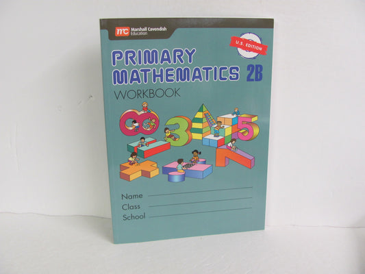Primary Math 2B Singapore Pre-Owned 2nd Grade Mathematics Textbooks