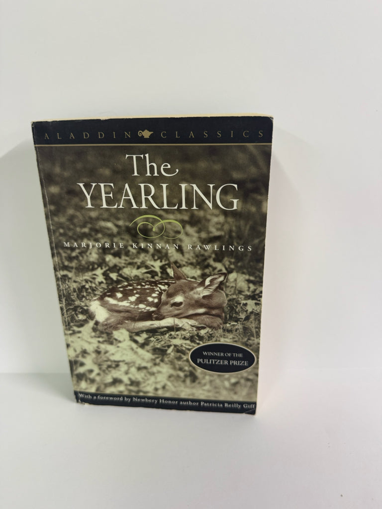 The Yearling Aladdin Pre-Owned Marjorie Kinnan Rawlings Fiction Books