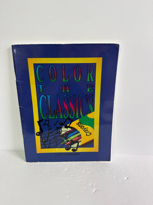 Color the Classics Coloring Book  Pre-Owned Elementary Music Education Books
