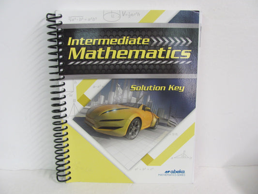 Intermediate Mathematics Abeka Solution Key Pre-Owned 7th Grade Math Help Books