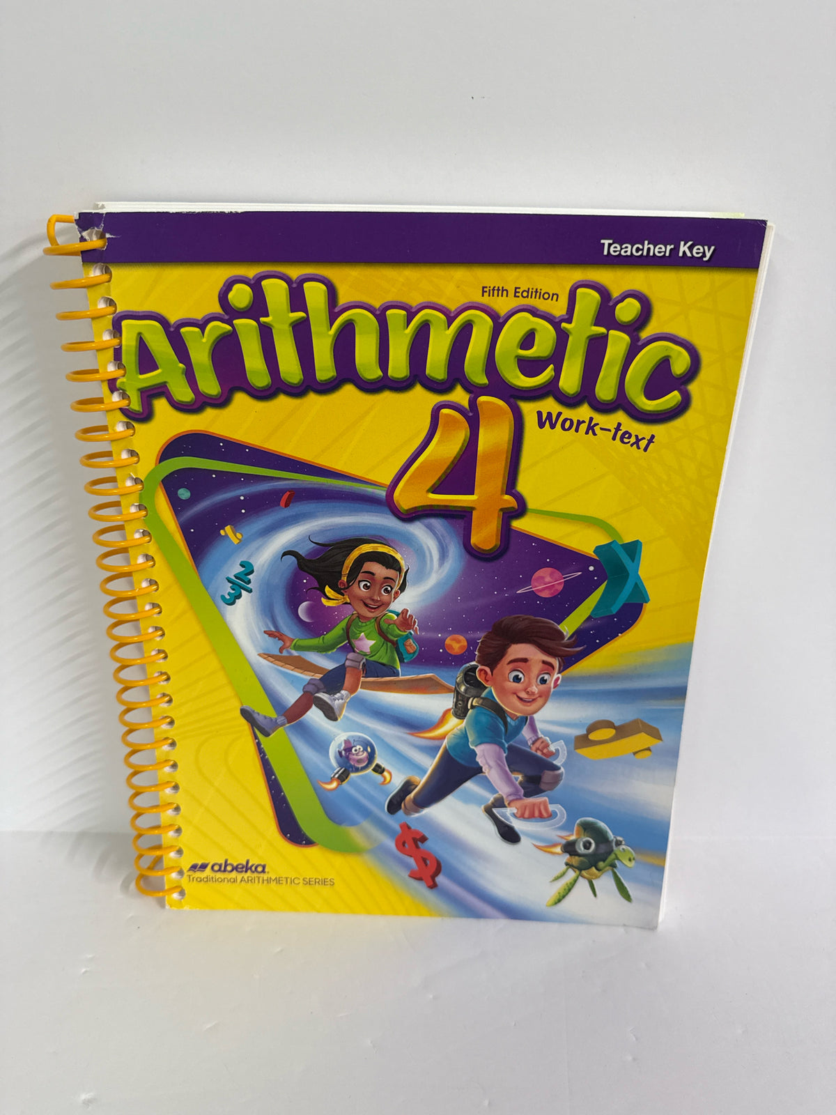 Arithmetic 4 Abeka Teacher Key  Pre-Owned 4th Grade Mathematics Textbooks