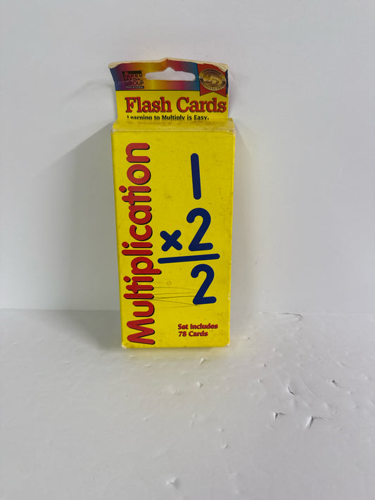 Mulitplication Paper Magic Group Flashcards Pre-Owned Elementary Manipulatives
