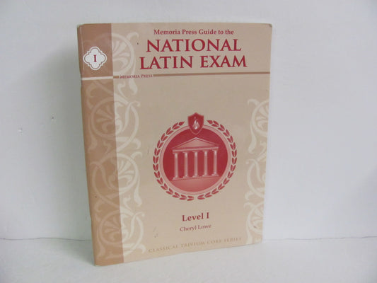 National Latin Exam Memoria Press Pre-Owned High School Latin Books