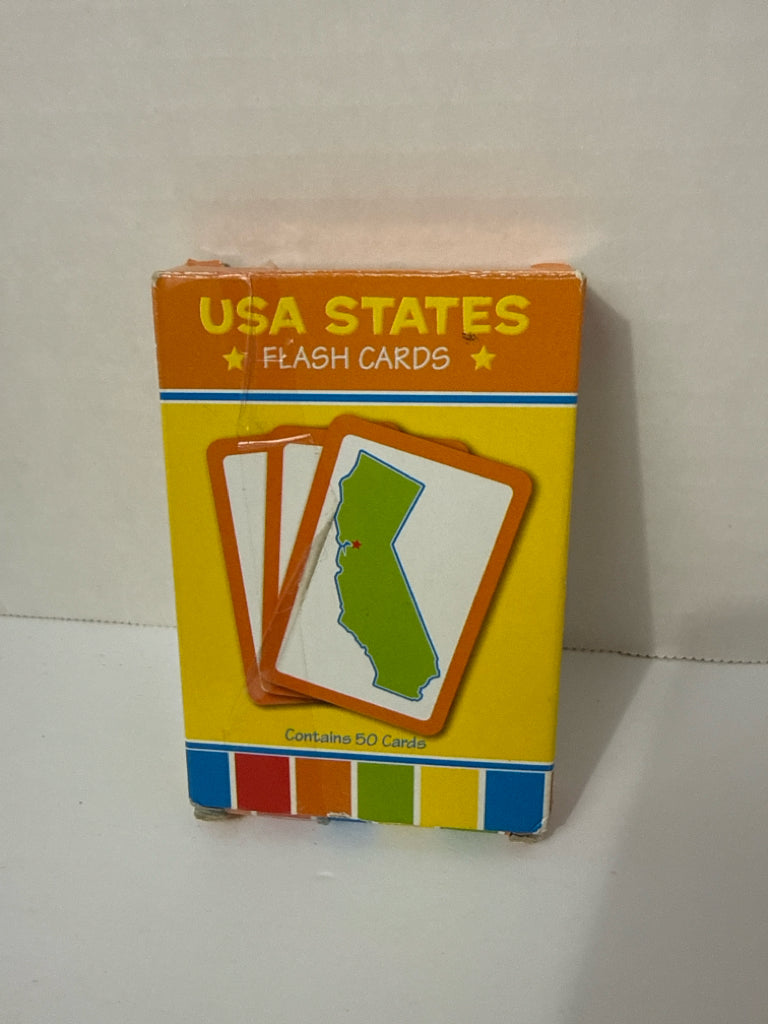 USA States Clever Factory Flashcards Pre-Owned Elementary State Study Books
