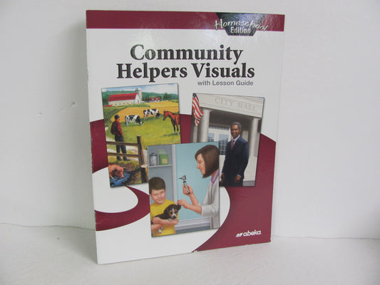 Community Helpers Visuals Abeka Pre-Owned 1st Grade History Textbooks