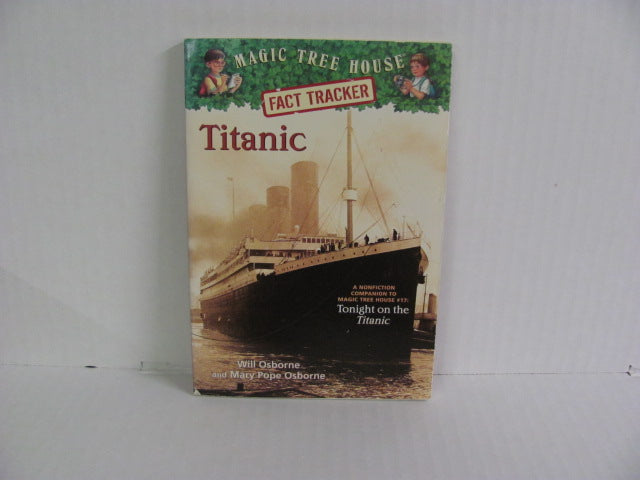 Titanic Random House Reader  Pre-Owned Mary Pope Osborne The Magic Tree House
