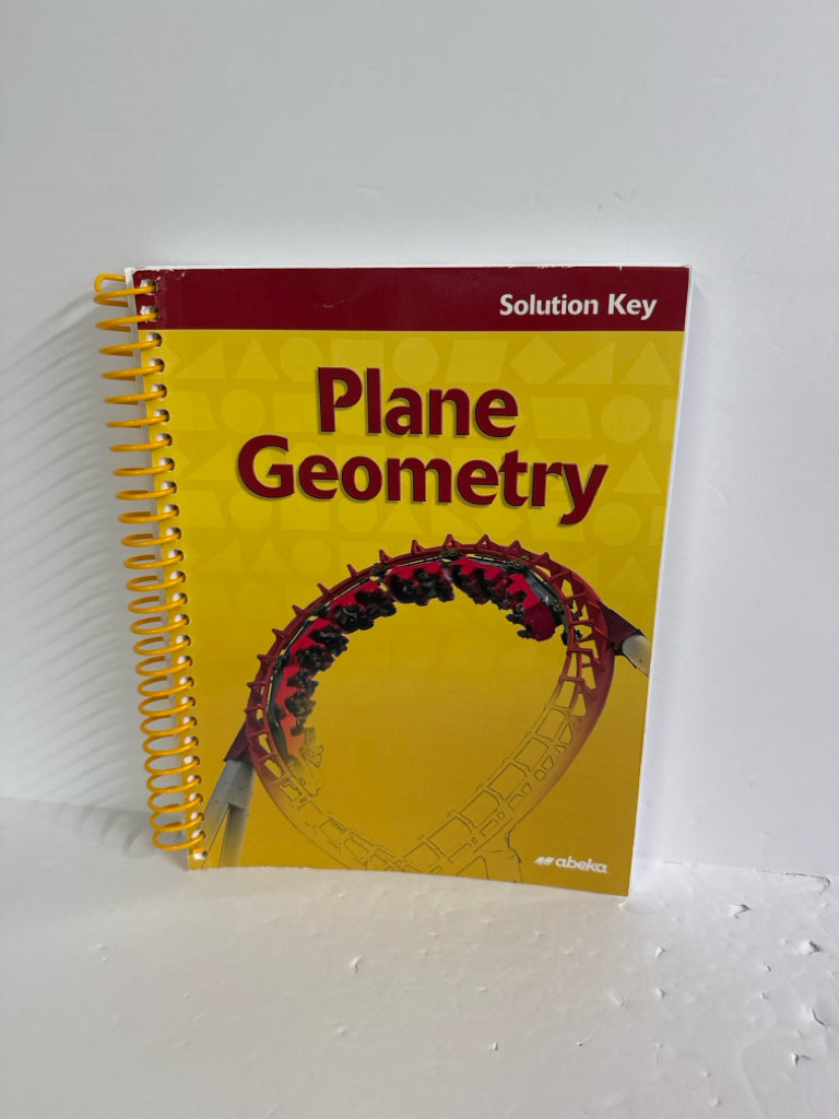 Plane Geometry Abeka Solution Key Pre-Owned 10th Grade Mathematics Textbooks