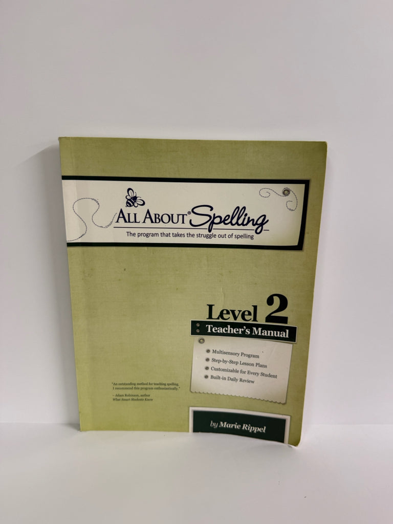 All About Spelling Level 2 All About Learning Marie Rippel Language Textbooks