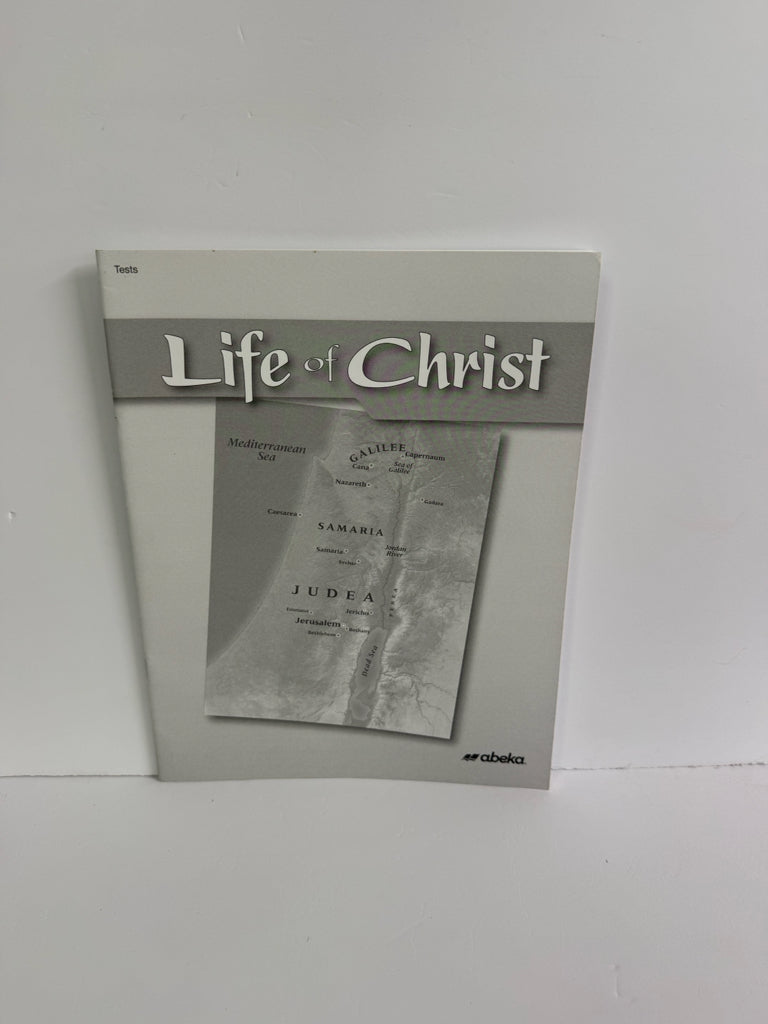 Life of Christ Abeka Tests Pre-Owned 7th Grade Bible Textbooks