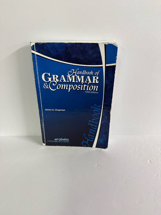Handbook of Grammar & Composition Abeka Pre-Owned High School Language Textbooks
