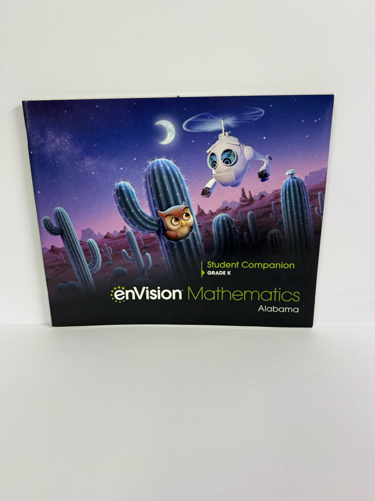 Envision Math SAVVAS Student Companion Kindergarten Mathematics Textbooks