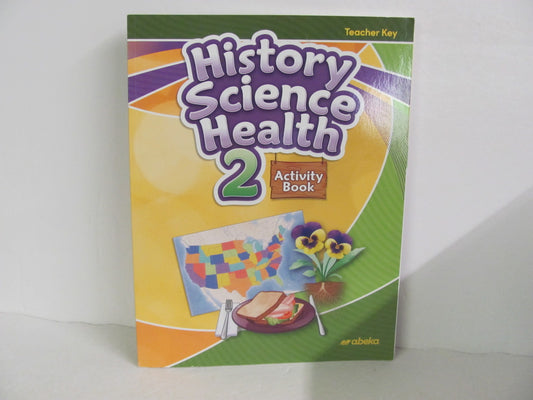 History Science Health Activity Bk Abeka 2nd Grade History Textbooks