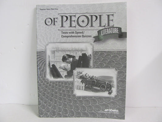 Of People Literature Abeka Quiz/Test Key  Pre-Owned 7th Grade Language Textbooks