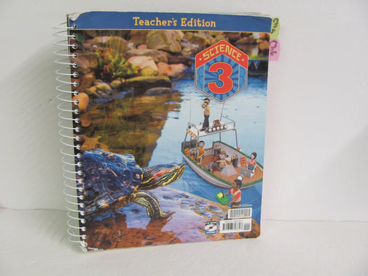 Science 3 BJU Press Teacher Edition  Pre-Owned 3rd Grade Science Textbooks