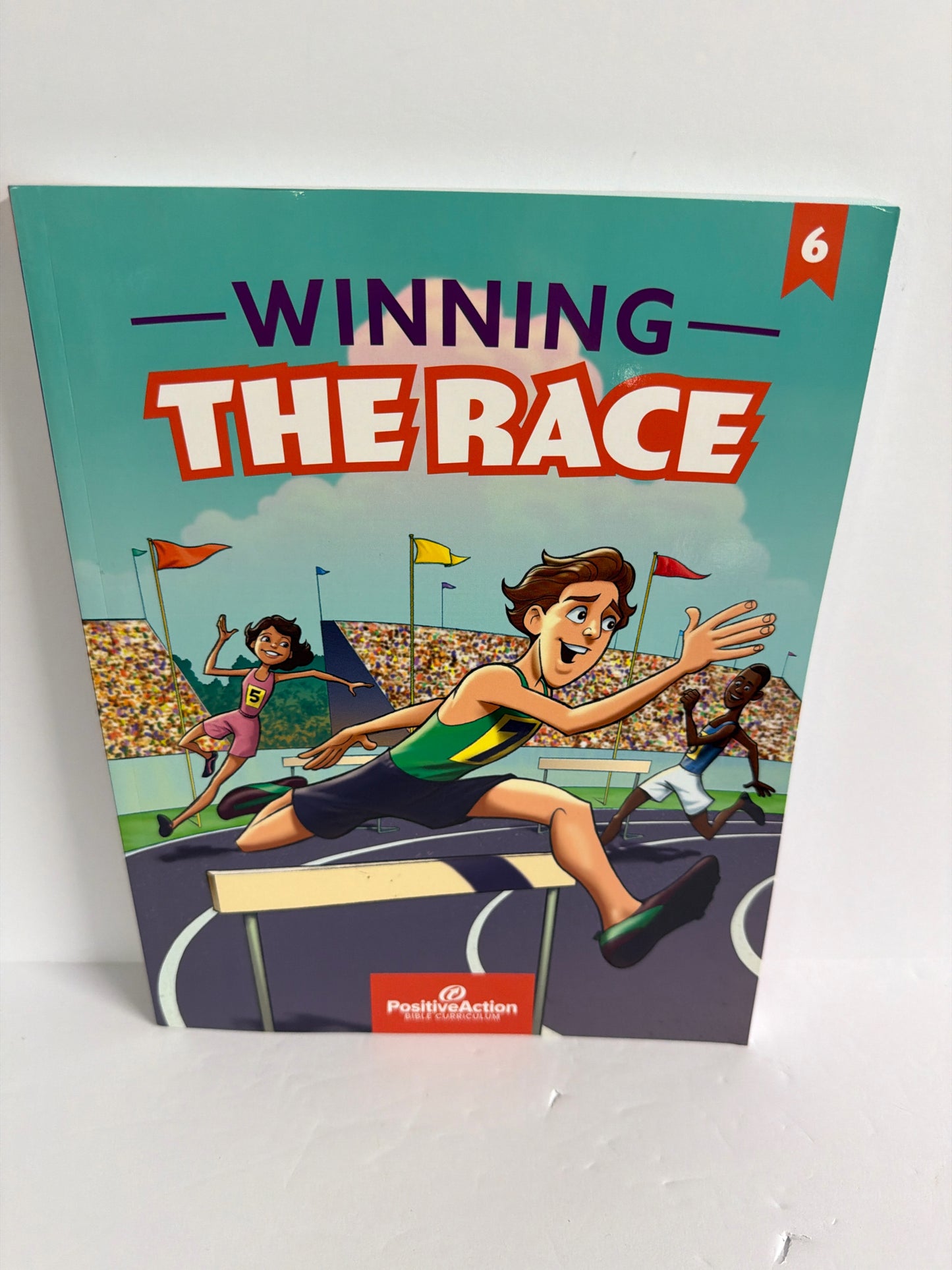 Winning the Race Positive Action Student Workbook Pre-Owned Bible Textbooks