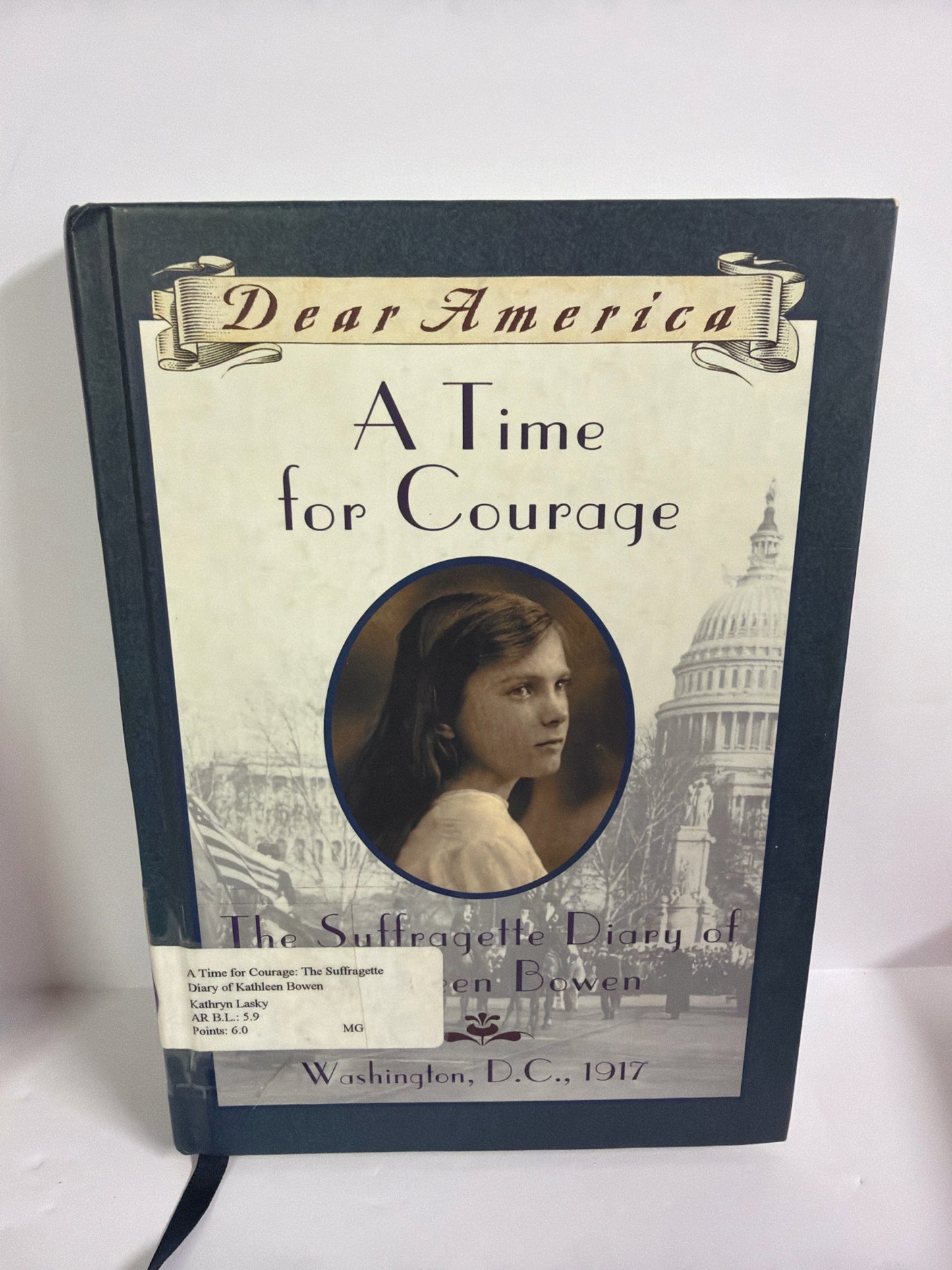 A Time for Courage Scholastic Pre-Owned Kathryn Lasky Historical Fiction