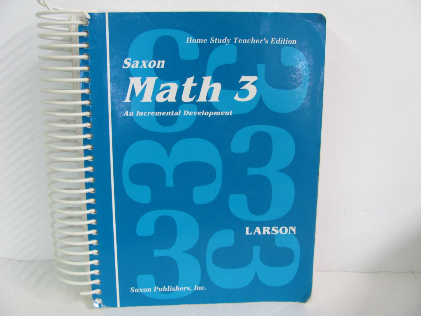 Math 3 Saxon Teacher Edition  Pre-Owned 3rd Grade Mathematics Textbooks