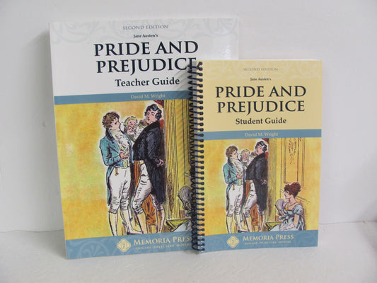 Pride and Prejudice Memoria Press Set  Pre-Owned Austen Reading Textbooks