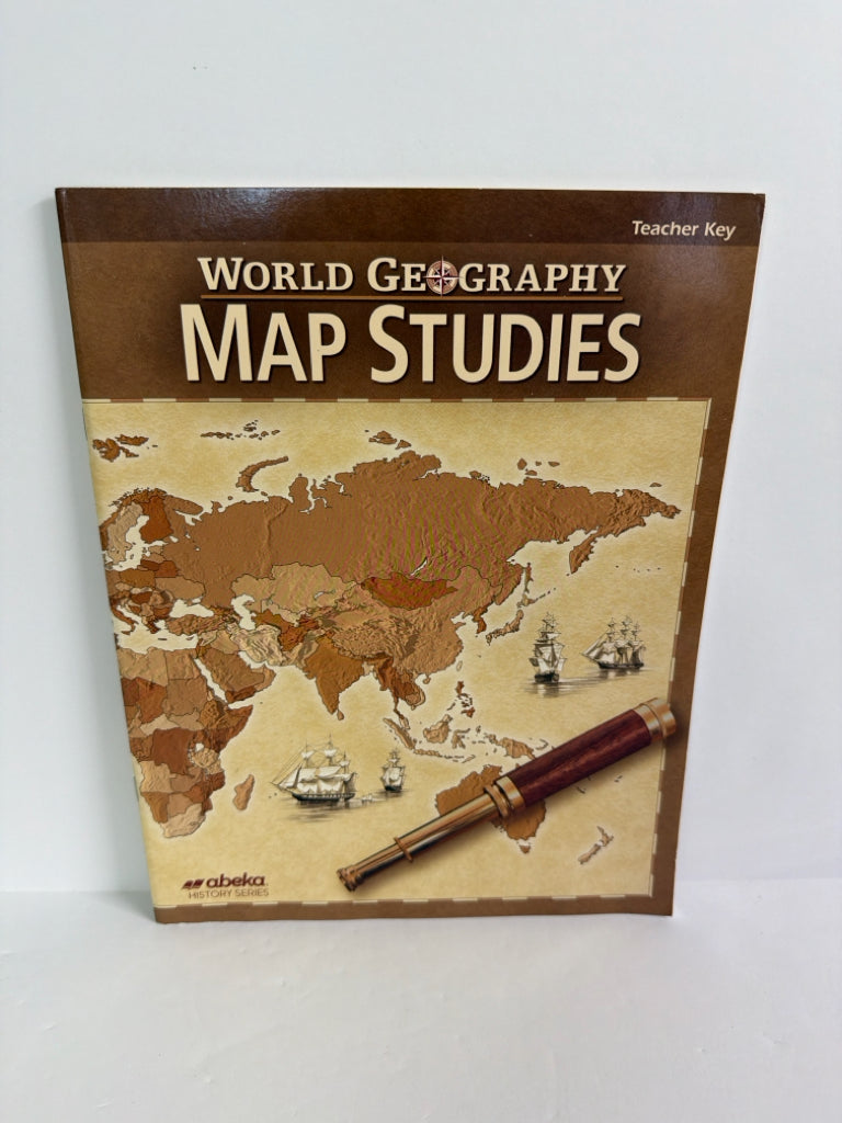 World Geography Abeka Teacher Key  Pre-Owned 9th Grade History Textbooks