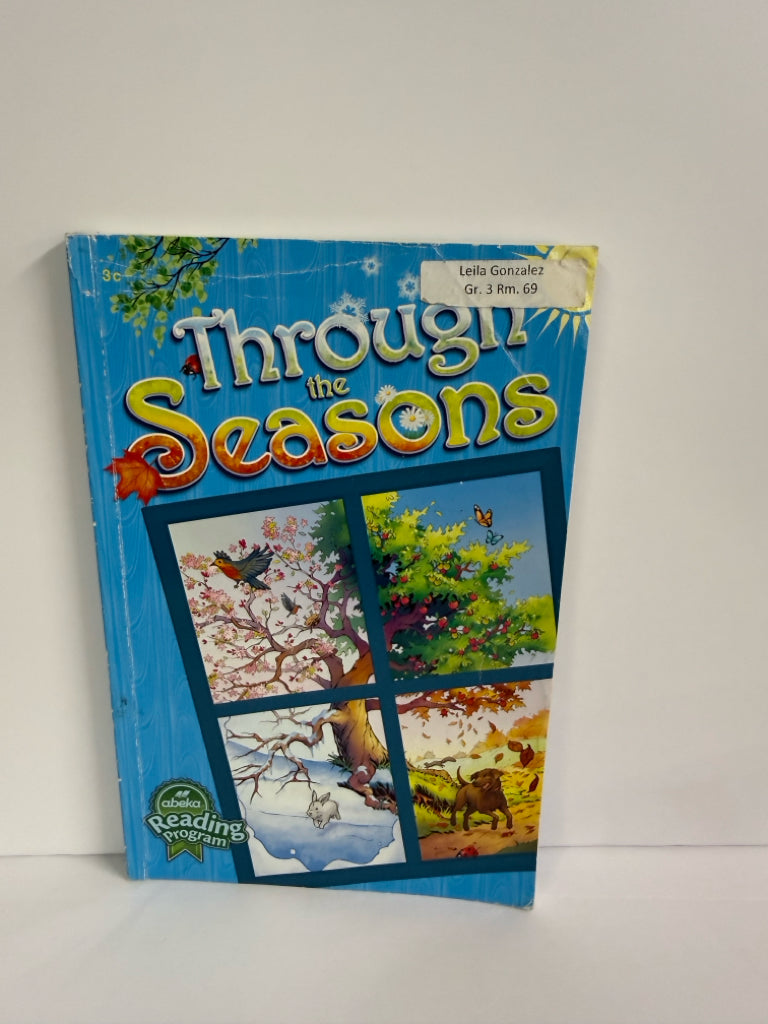 Through the Seasons Abeka Reader Pre-Owned 3rd Grade Reading Textbooks