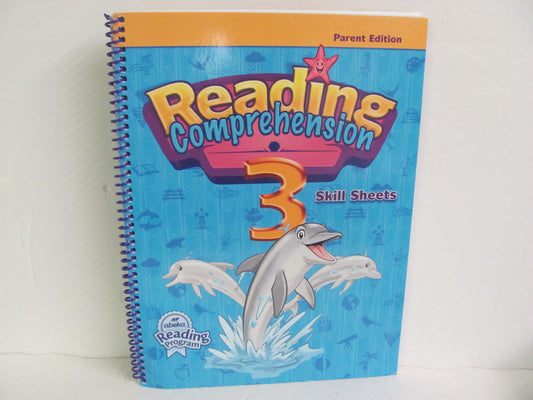 Reading Comprehension Skill Sheets Abeka 3rd Grade Reading Textbooks