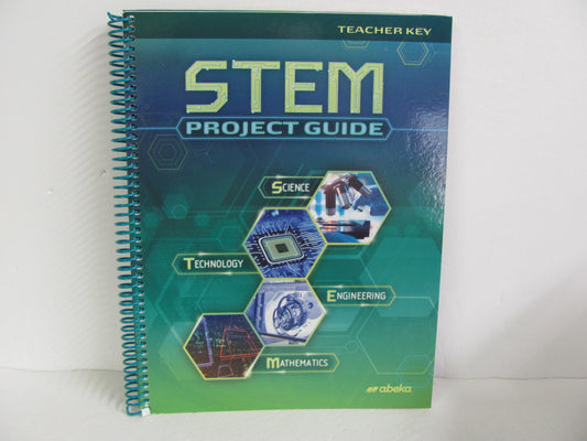 Stem Project Guide Abeka Teacher Key  Pre-Owned 9th Grade Science Textbooks
