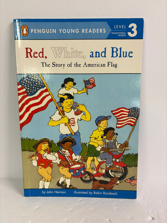 Red, White, and Blue John Herman Penguin Phonics Readers