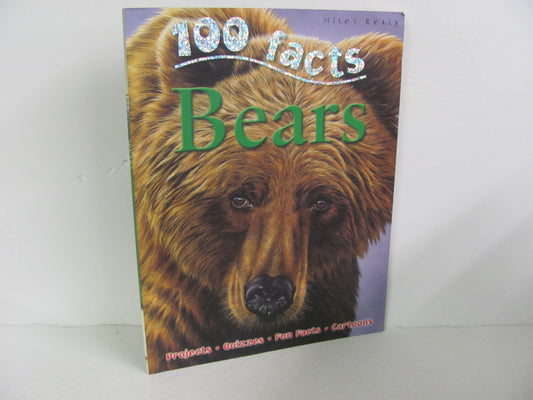 100 Facts Bears Miles Kelly Pre-Owned Elementary Animals/Insects Books