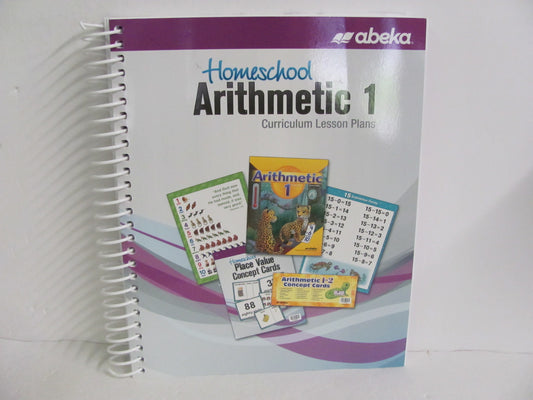 Arithmetic 1 Abeka Curriculum Pre-Owned 1st Grade Mathematics Textbooks