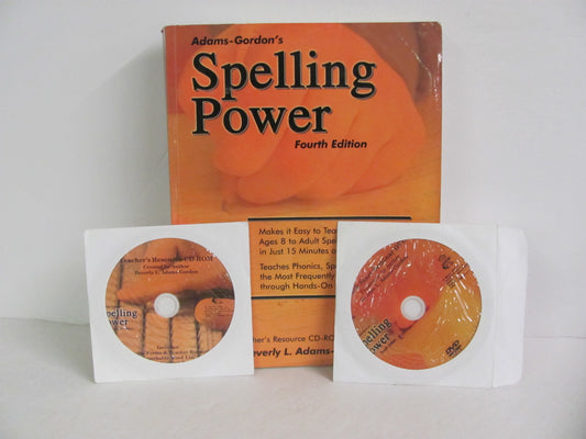 Spelling Power Castlemoyle Pre-Owned Adams-Gordon's Spelling/Vocabulary Books