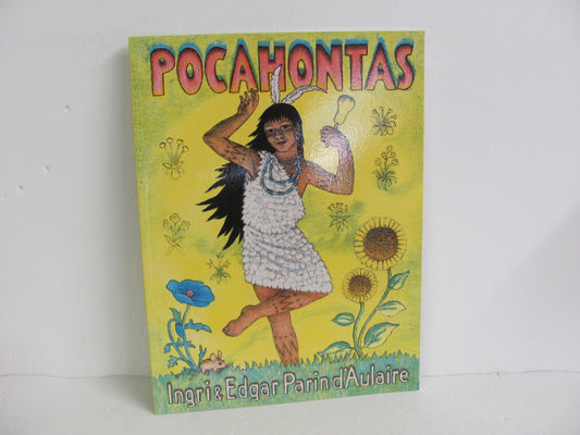 Pocahontas Beautiful Feet Pre-Owned D'Aulaire Elementary Children's Books