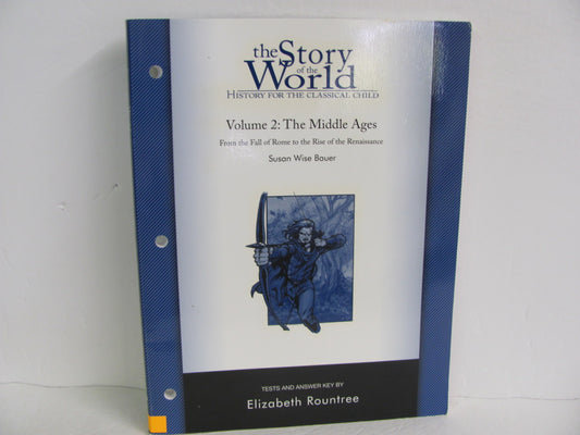 The Story of the World Vol 2 Peace Hill Tests  Pre-Owned Bauer History Textbooks