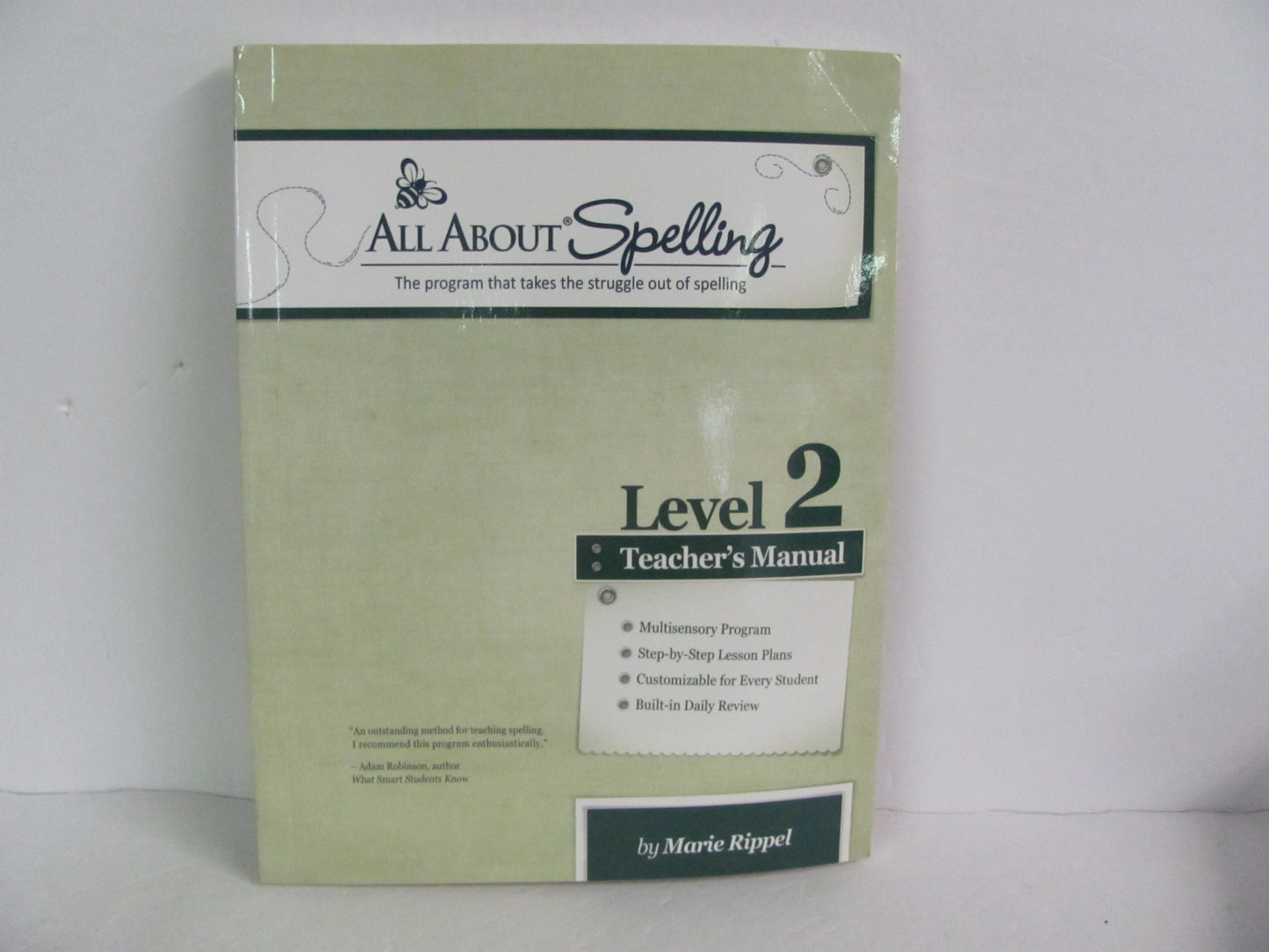 All About Spelling Level 2 Teacher Manual  Pre-Owned Spelling/Vocabulary Books