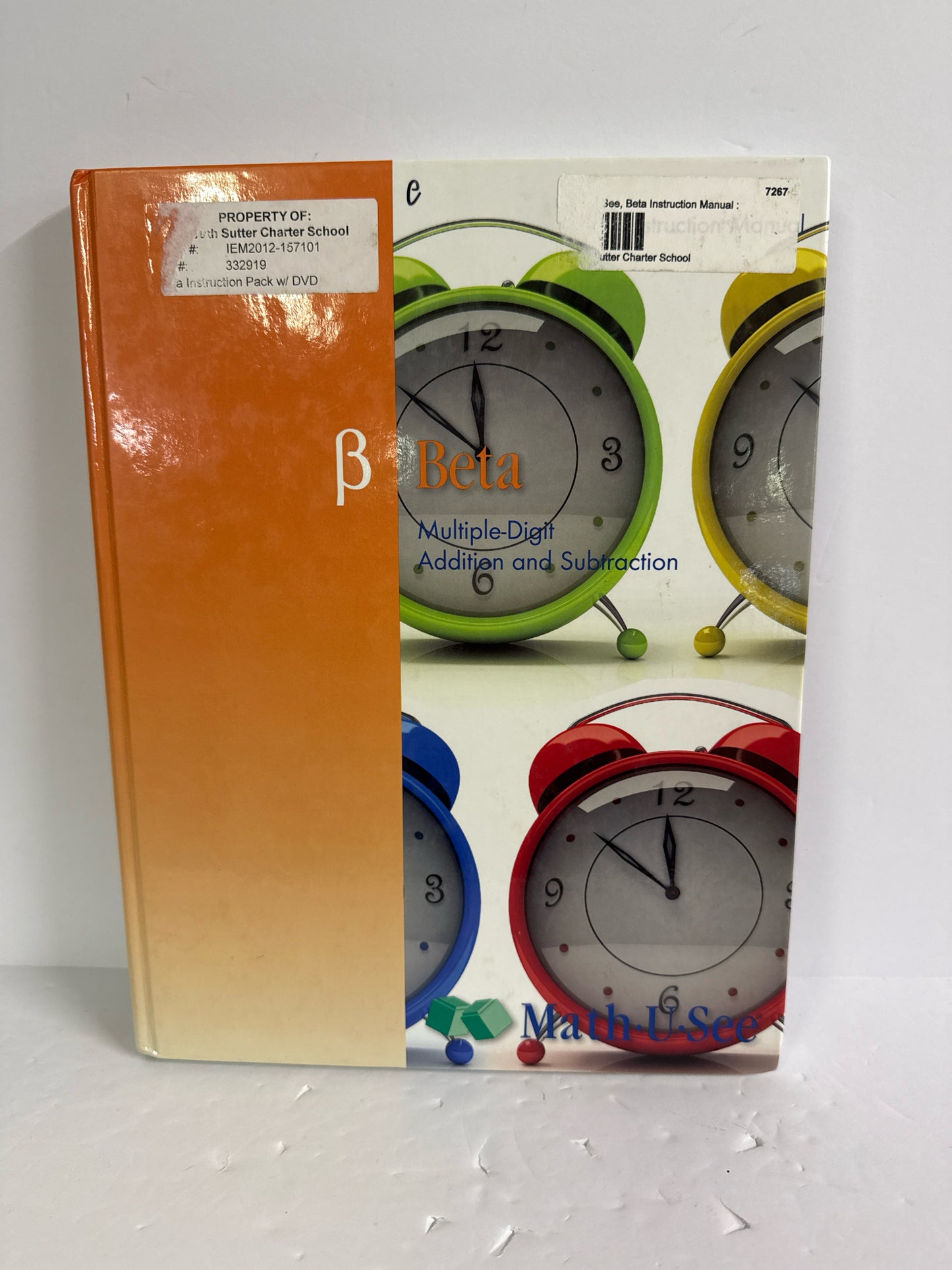 Beta Math U See Instruction Manual  Pre-Owned Elementary Mathematics Textbooks