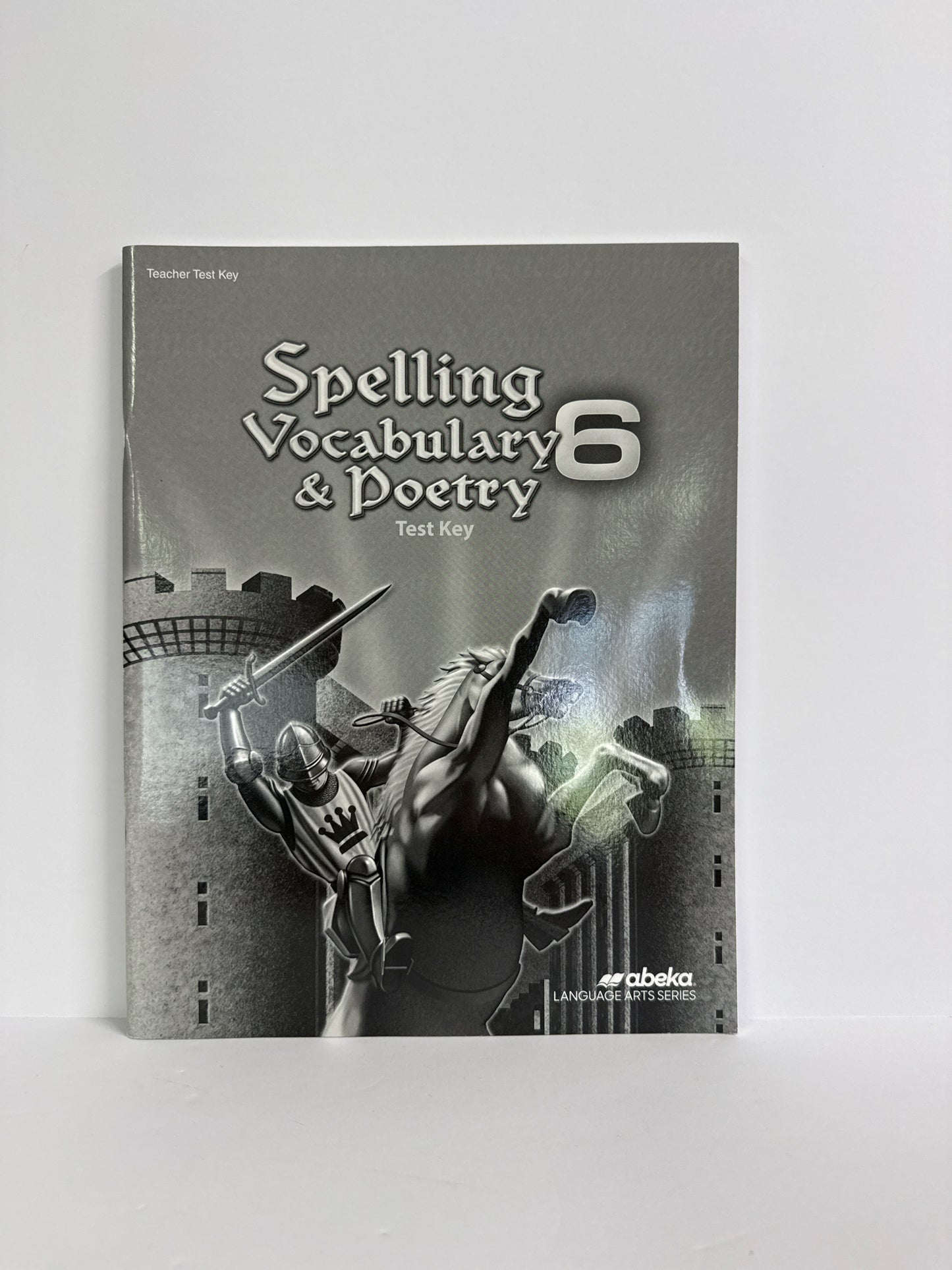 Spelling Vocabulary & Poetry 6 Abeka 6th Grade Spelling/Vocabulary Books