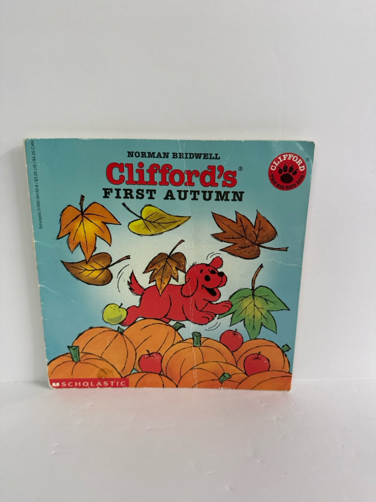 Clifford's First Autumn Norman Bridwell Scholastic Press Paperback Books