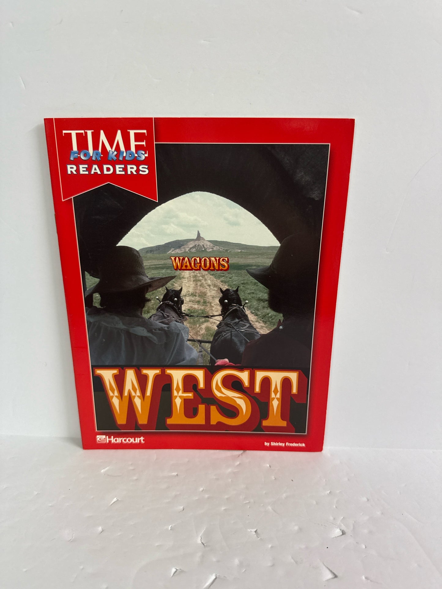Wagons West Harcourt Reader Pre-Owned Shirley Frederick Reading Textbooks